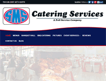 Tablet Screenshot of cateringcharlotte.com